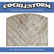 4ft High x 6ft Wide Timber