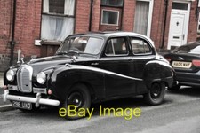 Photo 6x4 Austin A35 outside terraced houses Leek  c2015