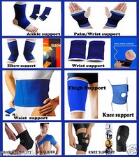 Elastic Knee Palm Wrist Calf Thigh Ankle Elbow Support Brace Gym Sports Bandage 