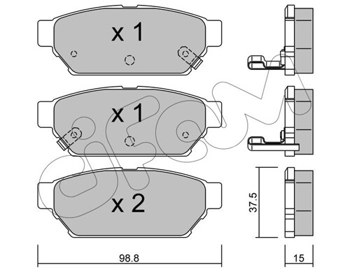 Cifam 822 396 - 822-396-0, brake