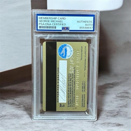 George michael signed - george,