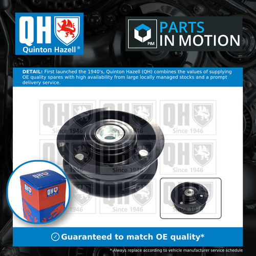 Aux belt idler pulley fits - belt,