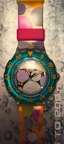 Vintage swatch scuba - scuba, sea