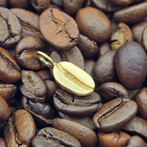 Solid gold coffee - solid, charm