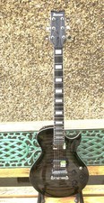 Ibanez Art120QA in transparent black burst