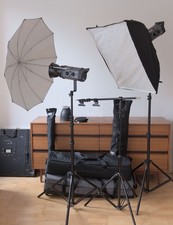 Bowens Esprit Gemini GM500 Flash Kit + extras