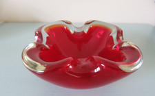 Vintage Red Murano Glass