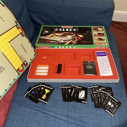 Waddingtons cluedo board game - waddingtons,