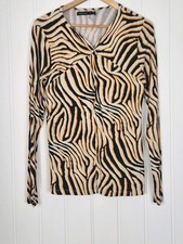 Karen Millen Zebra Print Long
