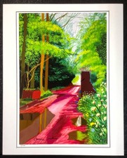 David Hockney - Hand Signed