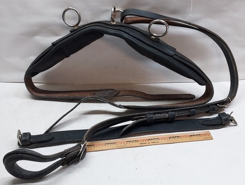 Vintage pony harness saddle - vintage,