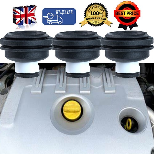 Engine cover rubber grommet - 3x,