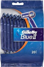 BLUE II DISPOSABLE RAZORS 20