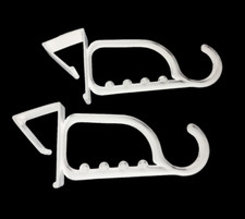 2 X White Over The Door Hanger