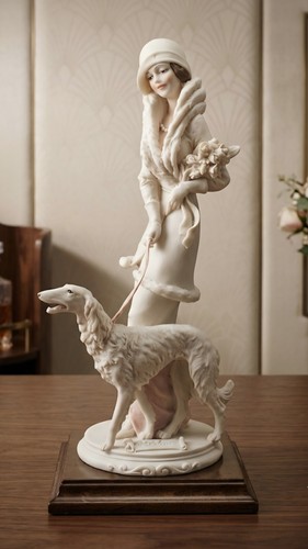 Antonio belcari figurine lady - figurine,