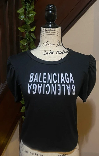 Girls short black top size - short,