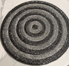 Grey Silver Christmas Beaded