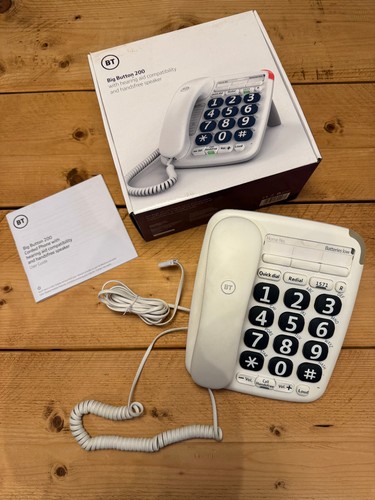 Corded telephone handset - bt,