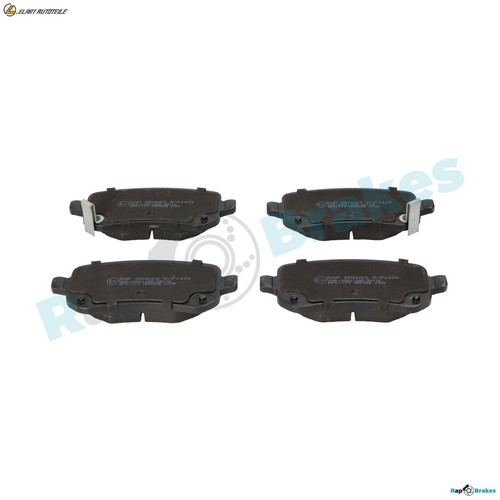 Brake pad set disc - set,