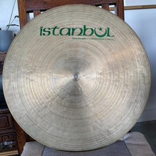 Pre-Split Istanbul Agop/Mehmet Flat Top Ride Cymbal 22" VIDEO