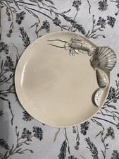 Ceramic Embossed Lobster Shell