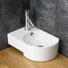 Aversa 400mm White Ceramic