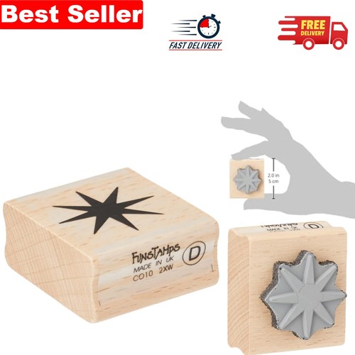 Creative pointed star - pointed, stamp