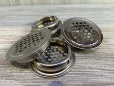 5 X Chrome 35mm Steel Round