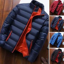 Mens Winter Warm Quilted Parka