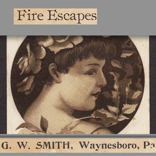 Jail cells fire escapes - fire,