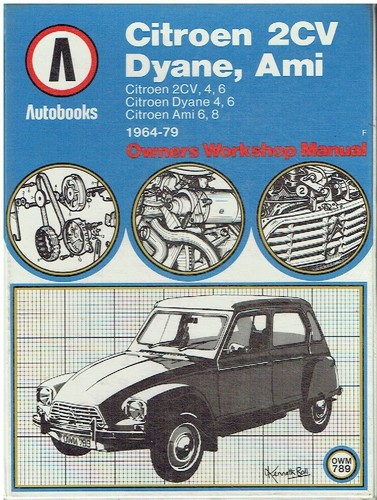 Citroen 2cv 2cv4 2cv6 dyane - citroen,