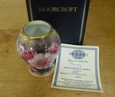 Boxed Ltd Ed Moorcroft Enamels