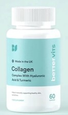 BETTERVITS COLLAGEN COMPLEX-60 CAPSULES EXP 09/25