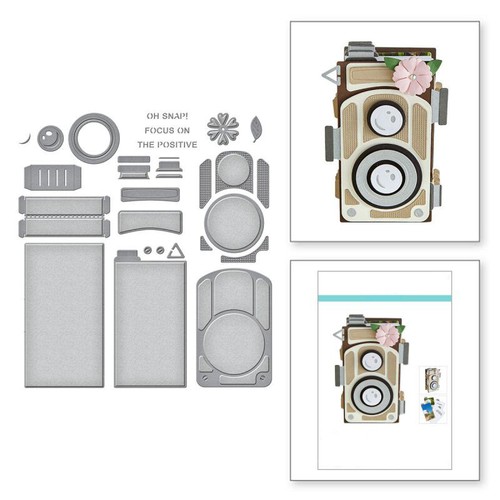 Twin lens camera - twin, metal