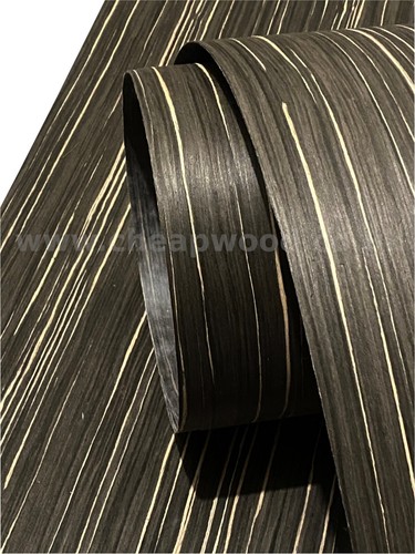 Zebrano wood veneer - zebrano,