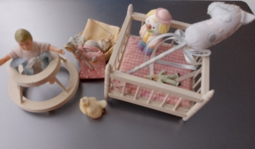 Dolls house furniture - dolls,