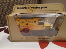 Matchbox models of yesteryear