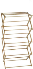 Vintage 4 Tier Bamboo Folding