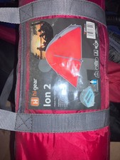 Tent Hi Gear Go Outdoors ION 2 2 person RED/Grey - (used once ) mint condition