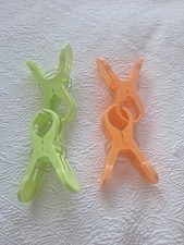 Beach Towel Clips for Sun Loungers Non-Slip Strong Grip 2 Pairs Pool Towel Clips