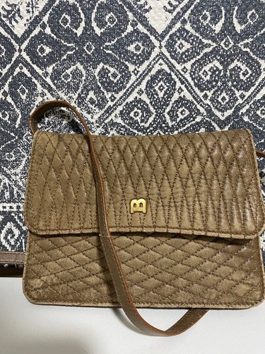 Bally brown leather - brown, quilted