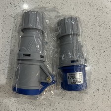 16 Amp 3 Pin 240v Blue Plug