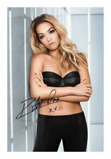 RITA ORA AUTOGRAPH SIGNED PP