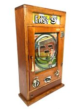 Antique 1950s Oliver Whales Easy 9 Football Arcade Coin Operated Machine Working