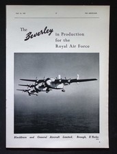 Original 1957 Advert Blackburn