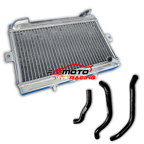 Aluminum radiator black - aluminum, radiator+black