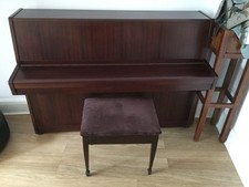 Fuchs And Mohr Quality Modern Piano and piano stool