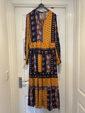 Womens Boho Maxi Dress Floral