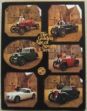 MG MGB, MGB GT & MIDGET USA Car Sales Brochure Dec 1974 #AMG 3 400M 12/74
