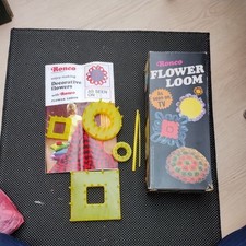 Ronco Vintage Flower Loom Box with Instructions 1970s